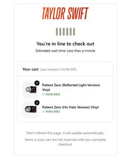 Taylor Swift Patient Zero Vinyl FULL BUNDLE SET Light & Halo Version - Presale picture
