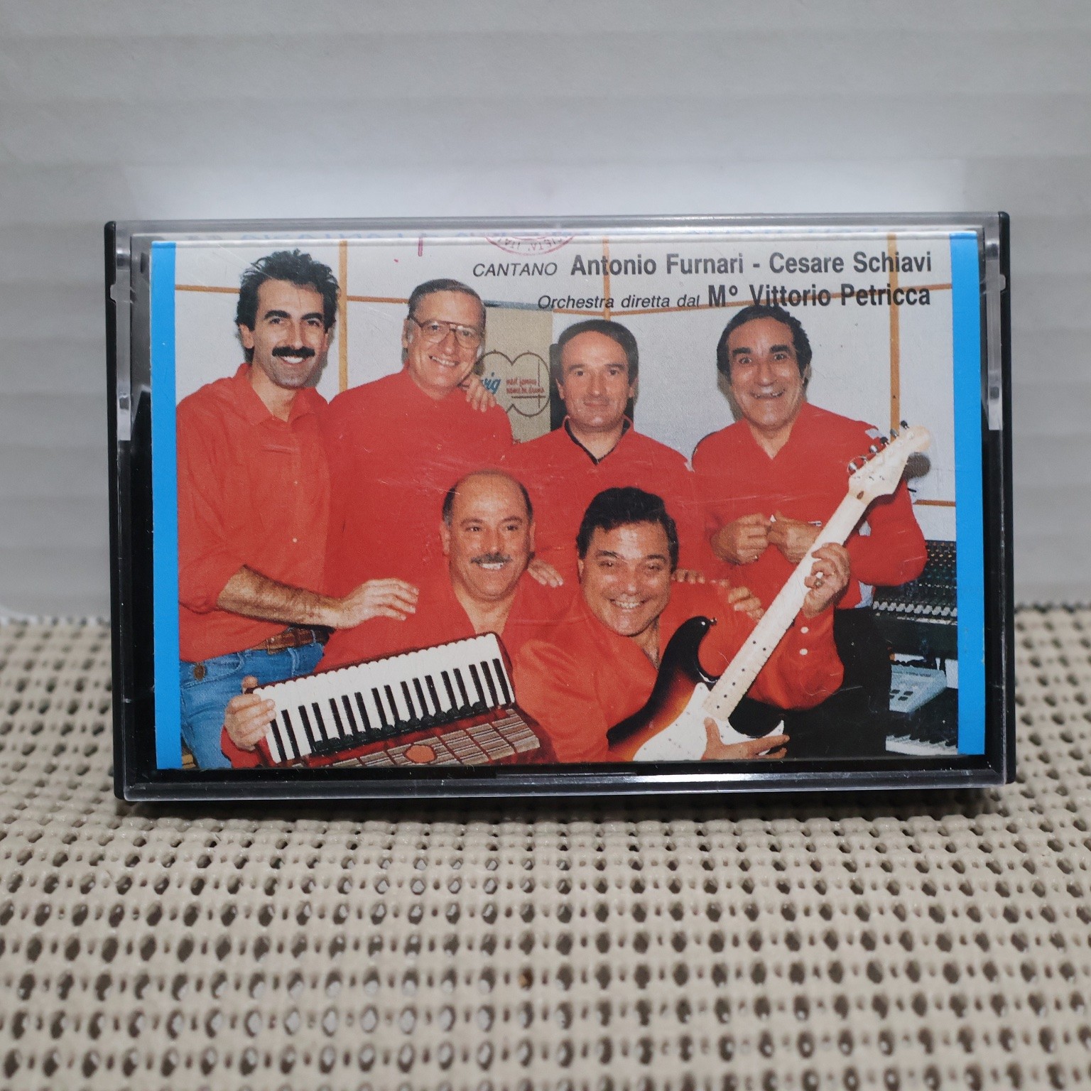 Antonio Furnari Cesare Schiavi Cassette DALL'ITALIA con MUSICA e FANTASIA 