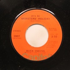 Country Nm 45 Buck Owens - (It'S A) Monster'S Holiday / Great Expectations On C picture