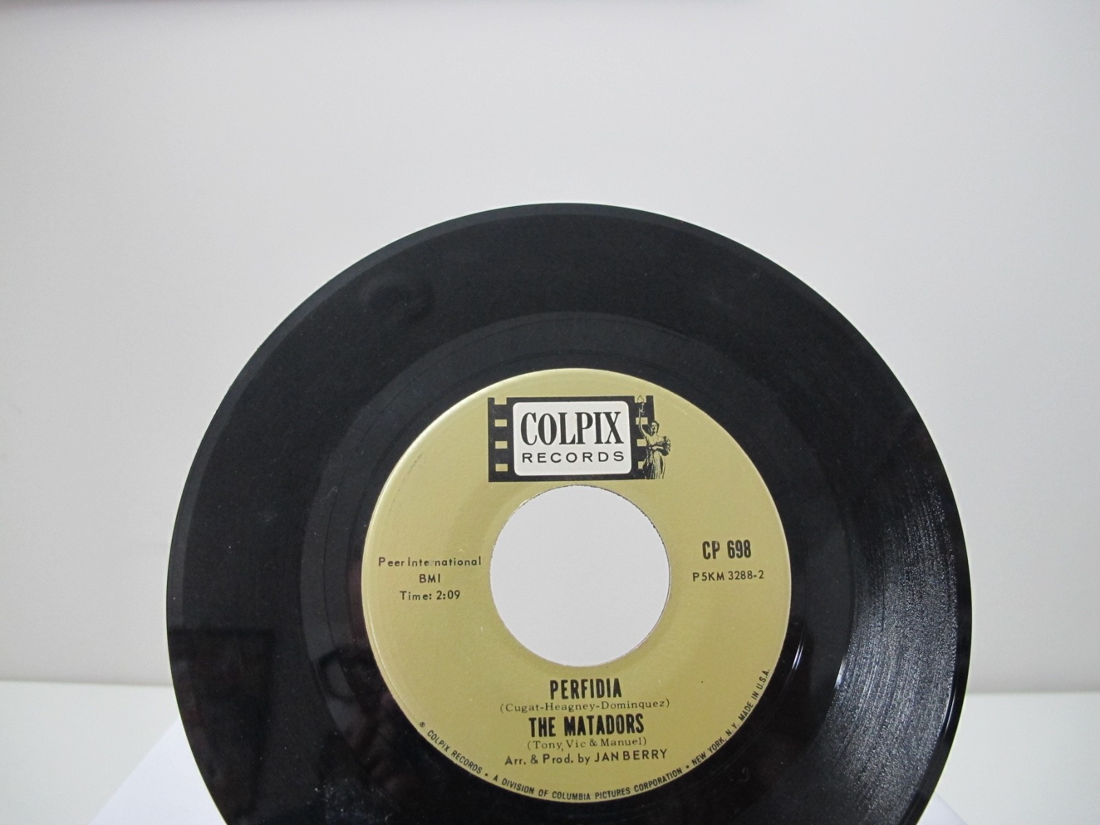 45 RECORD - THE MATADORS - PERFIDIA
