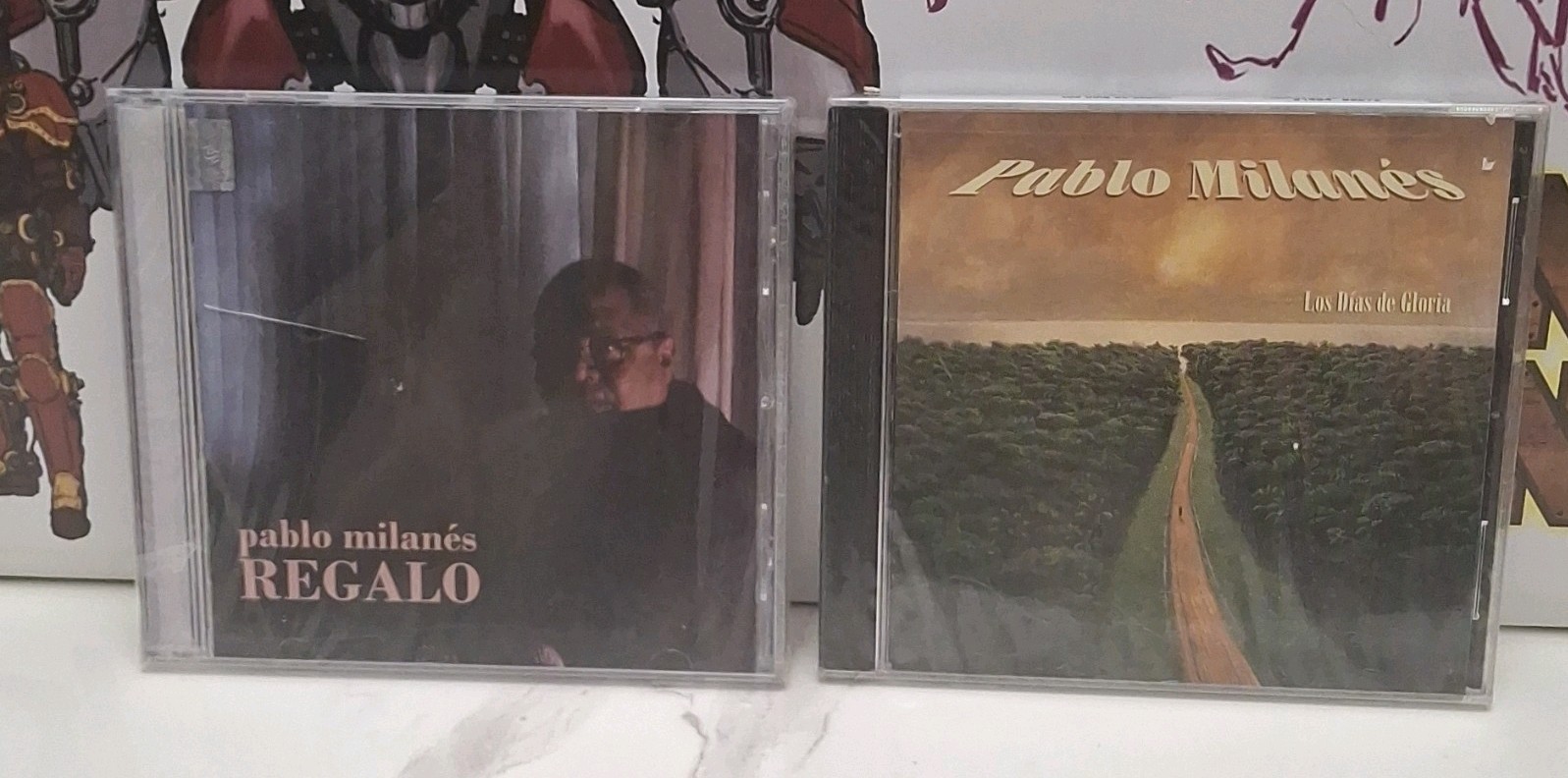 Lot of 2 Pablo Milanés Regalo & Los Días de Gloria CD Universal PM Polydor Album