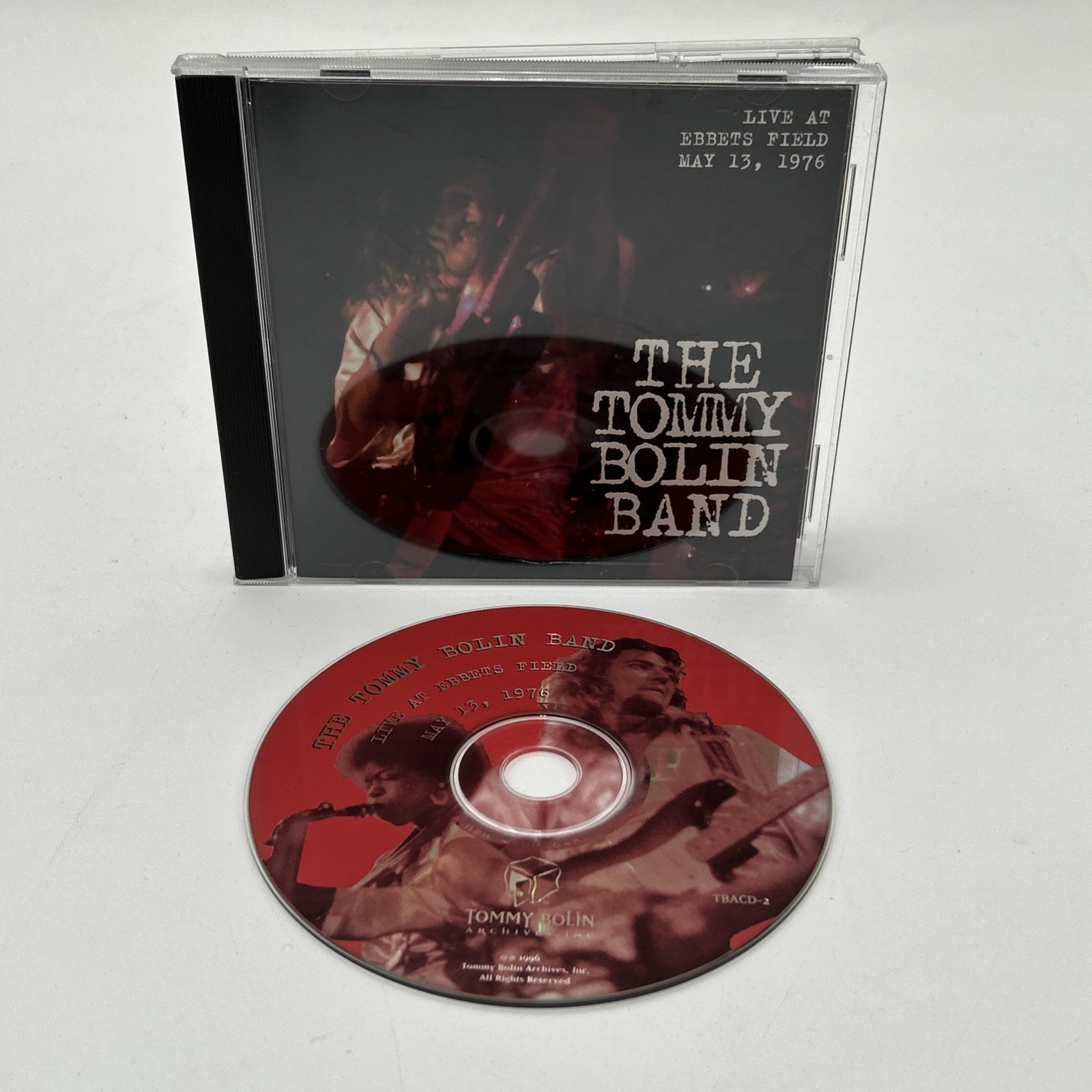 Tommy Bolin Band - Live at Ebbets Field 1976 CD - Archives