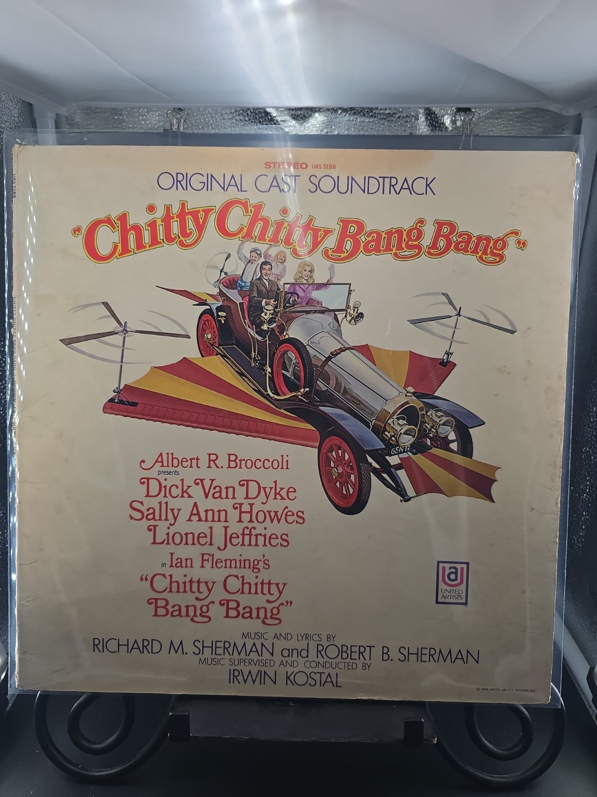 Chitty Chitty Bang Bang Original 1958 LP UA UAS5188 Stereo VG/G+
