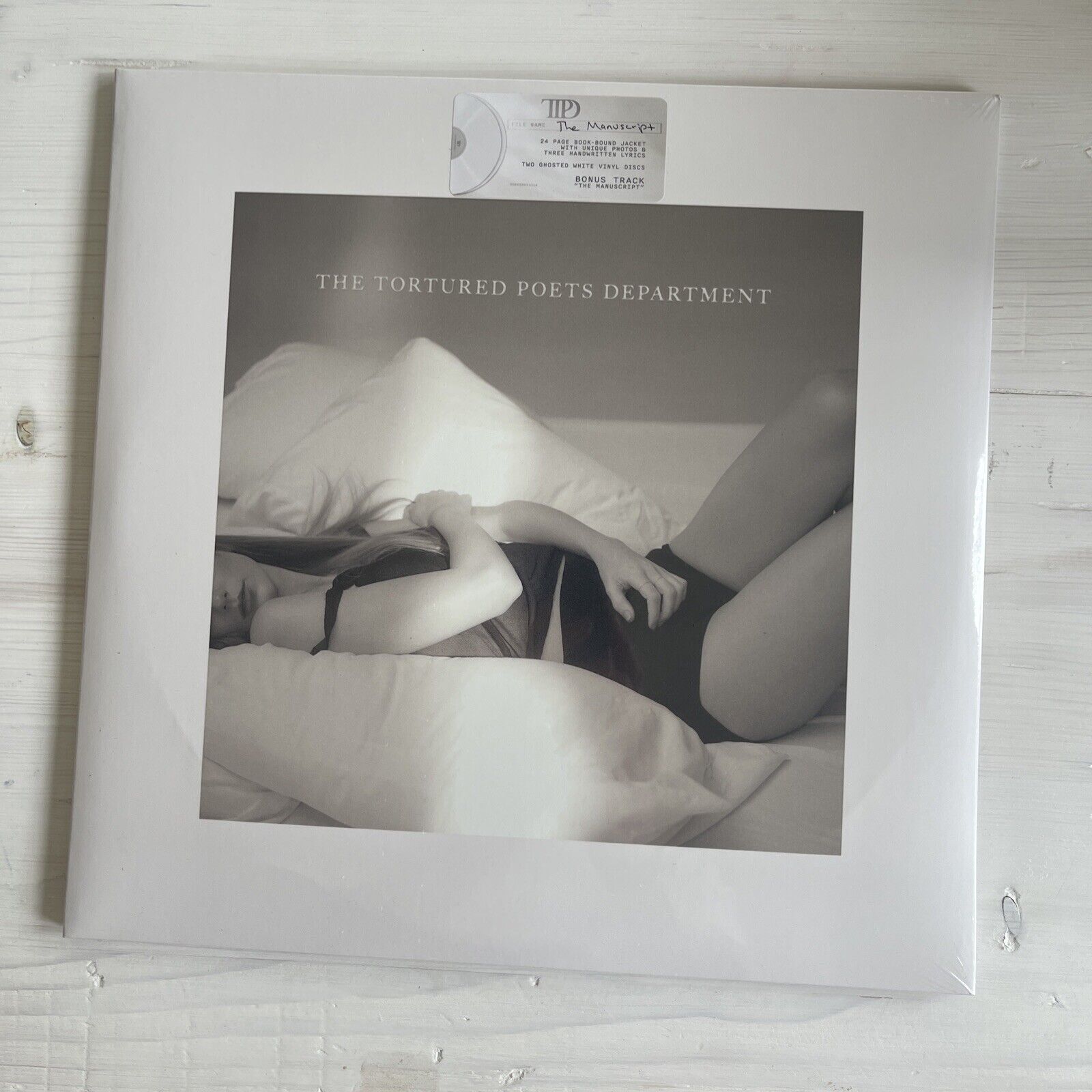 SIGNED - Taylor Swift - The Tortured Poets Department Vinyl + \