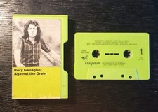 Rory Gallagher | Against The Grain (Cassette 1975) Rare VTG Green Tape Slipcase picture