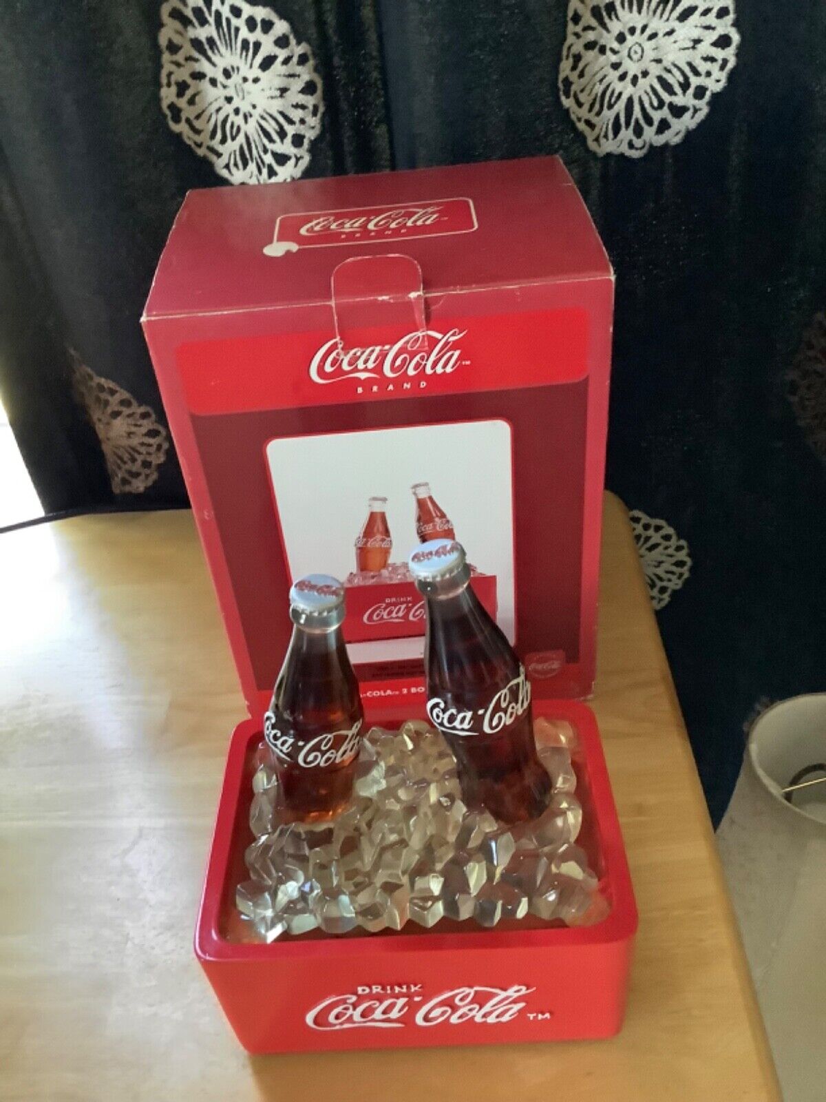 vintage Coca Cola fountain with music