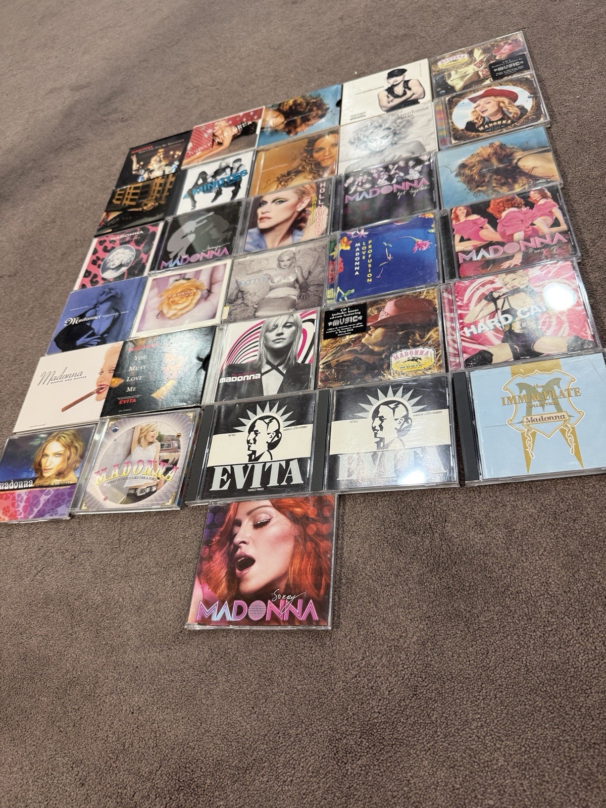 Madonna Lot of (31) CDs  Imports Maxi-Singles Dance Mixes Rarities OOP