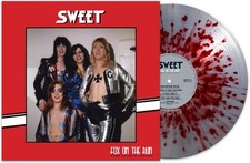 SWEET - Fox On The Run - Rare Studio Tracks *NEW SPLATTER RECORD LP VINYL picture