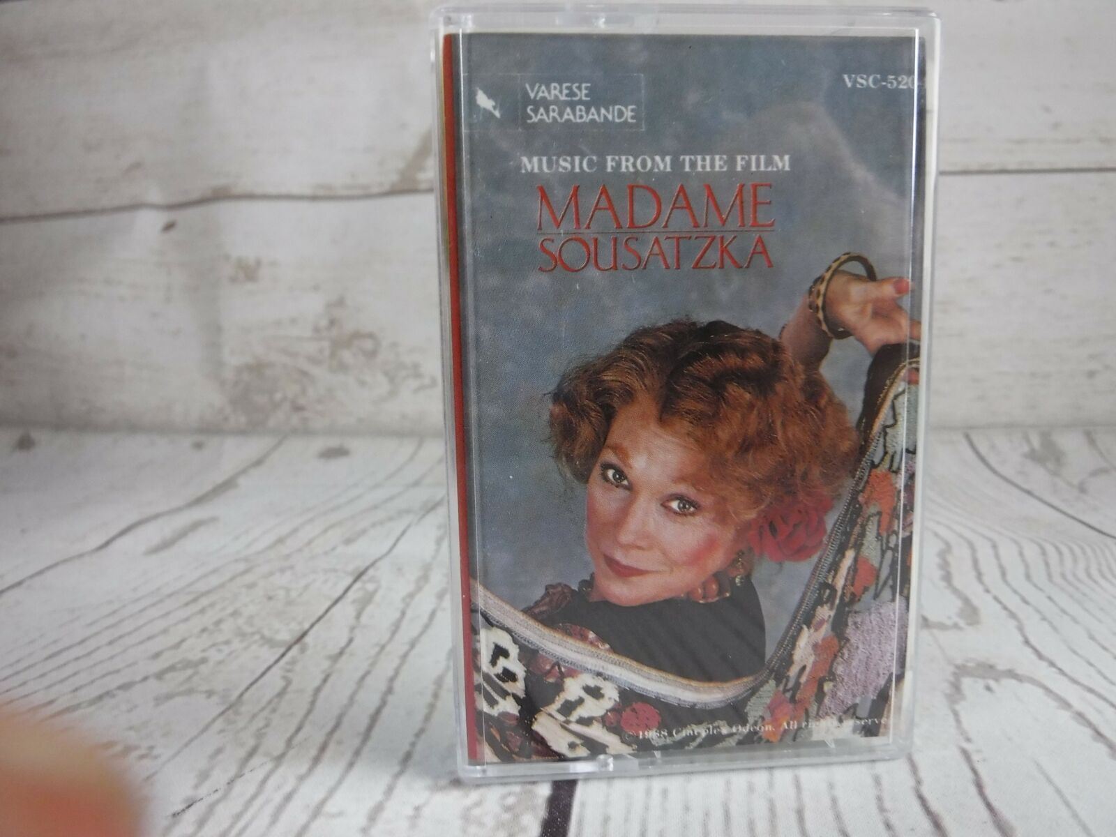VTG Cassette Tape MADAME SOUSATZKA Movie Music From The Film Varese Sarabande