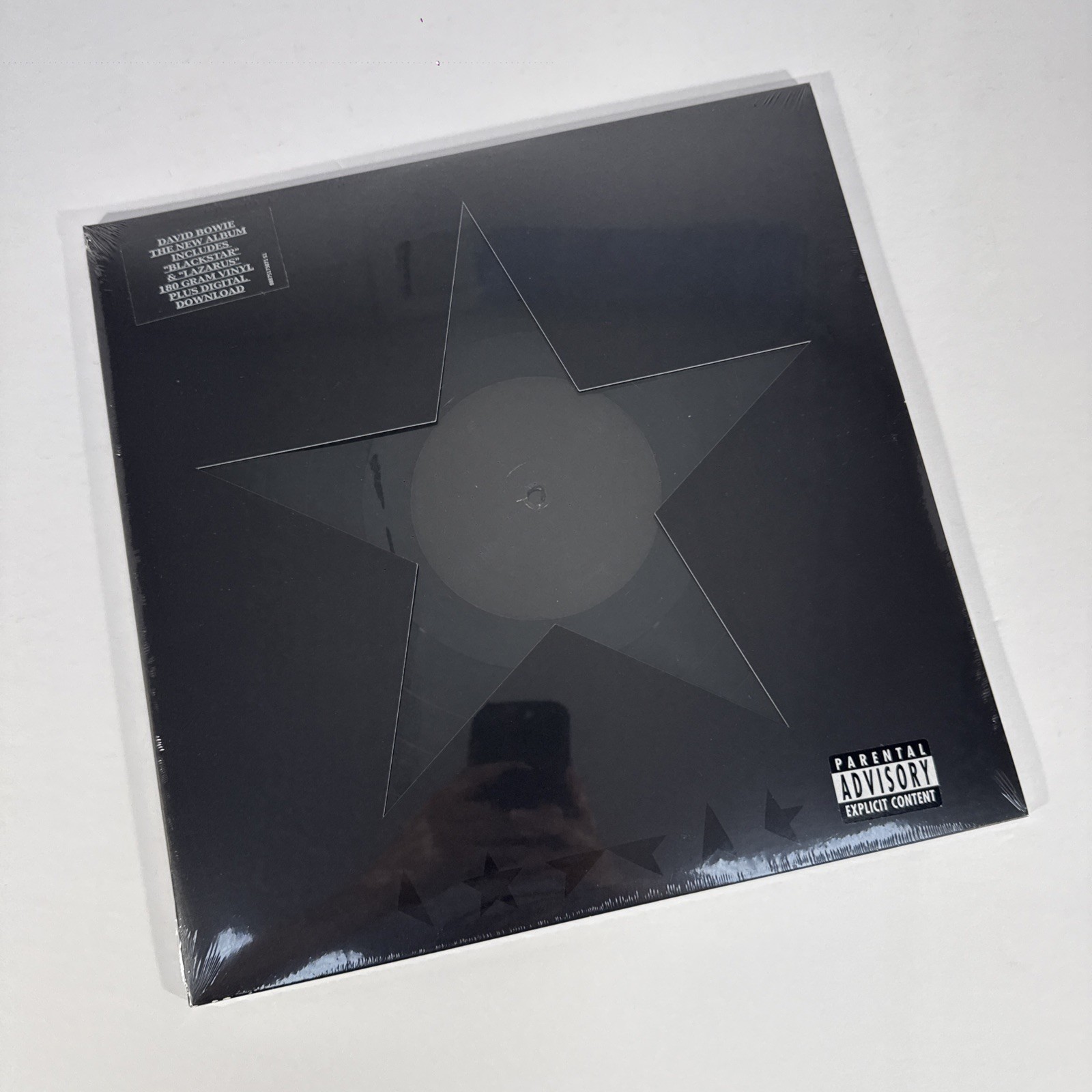 DAVID BOWIE Blackstar (Record, 2015) Brand New Sealed 180G Hype Sticker