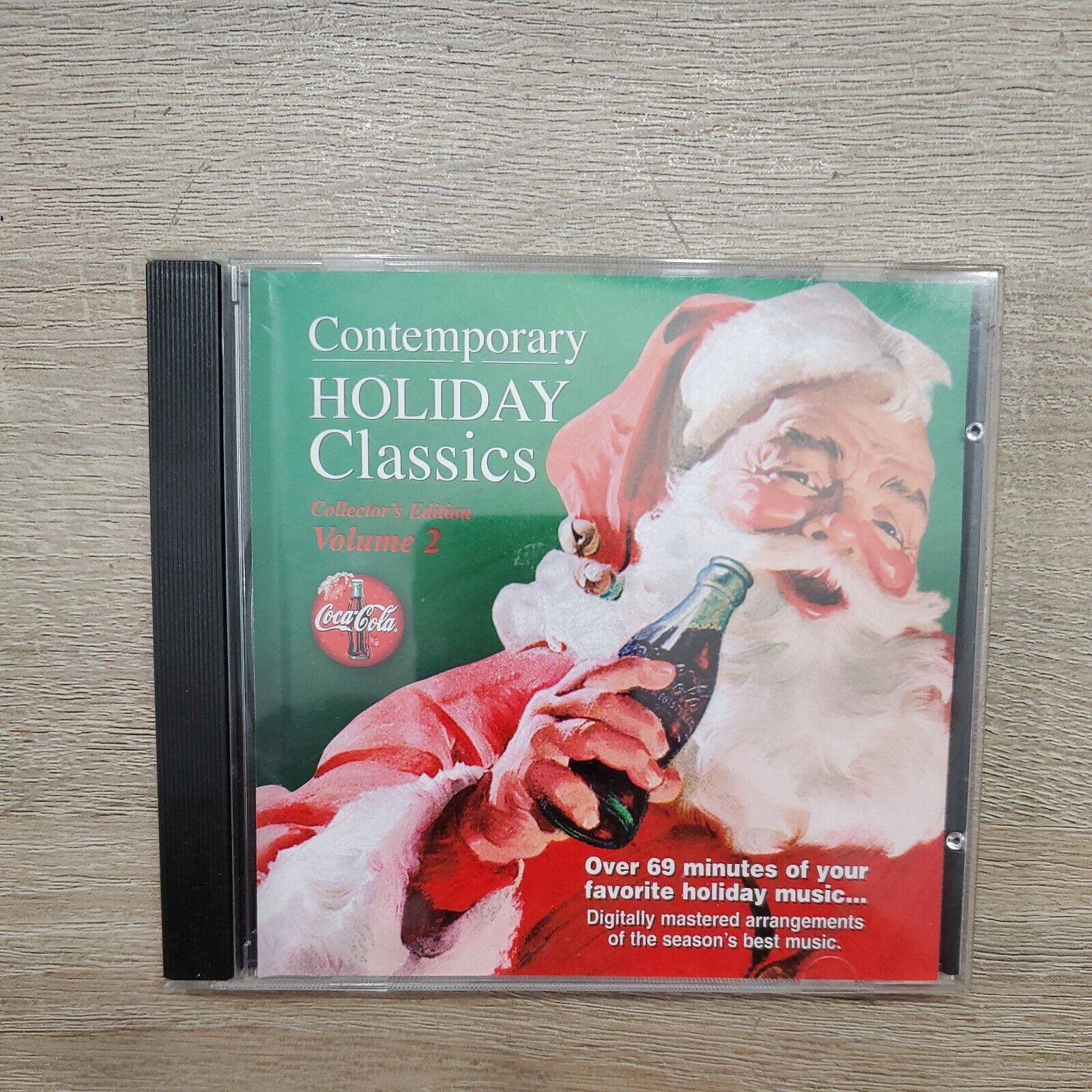2002 Coca-Cola Contemporary Christmas Holiday Classics Collector\'s Ed CD vol. 2 