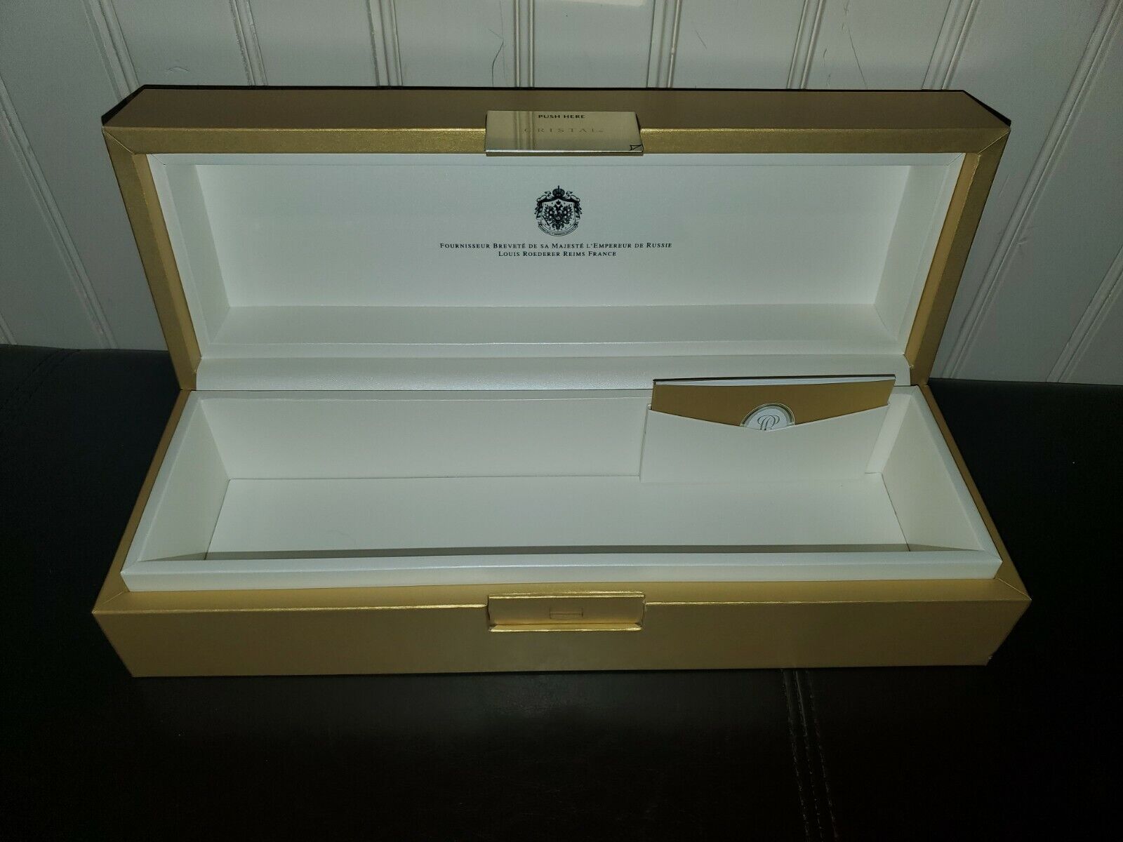 2012 Cristal Champagne Louis Roederer empty COLLECTIBLE Box. Box only