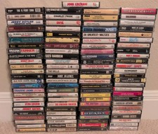 Lot Of 100 Vintage Cassette Music Audio Tapes Swing Classical Country Jazz + (R) picture