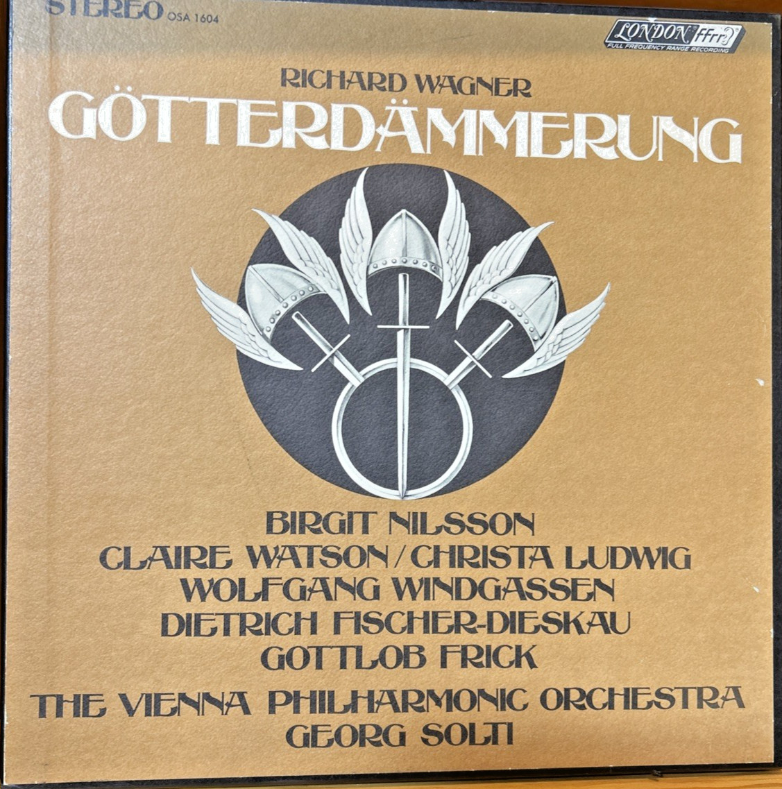 Richard Wagner Georg Solti Das Rheingold Boxset LP Vinyl Record Album EX