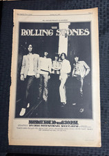 1969 ROLLING STONES 11.5x17.5