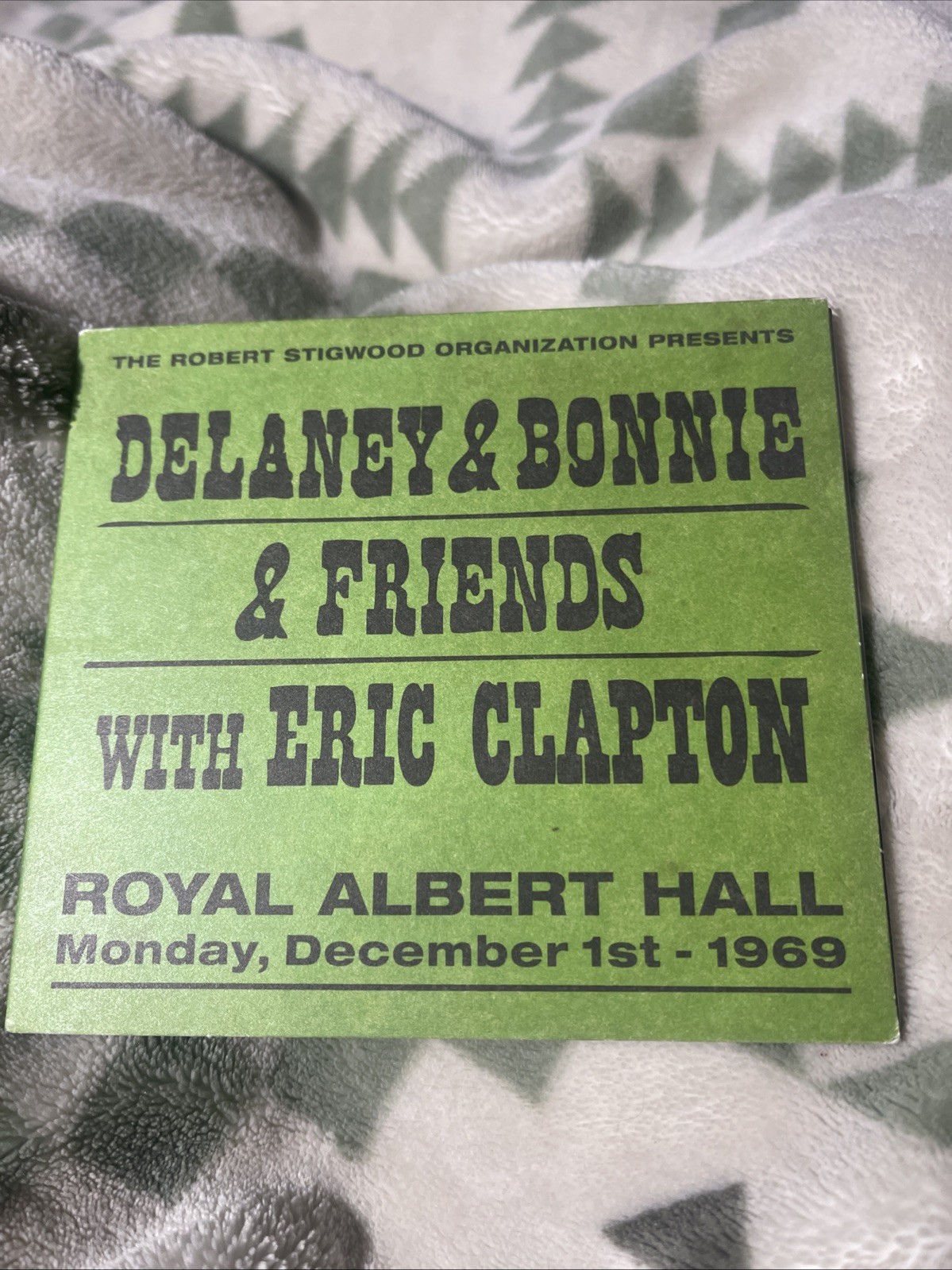 Delaney & Bonnie & Friends With Eric Clapton 12/1/69 Royal Albert Hall