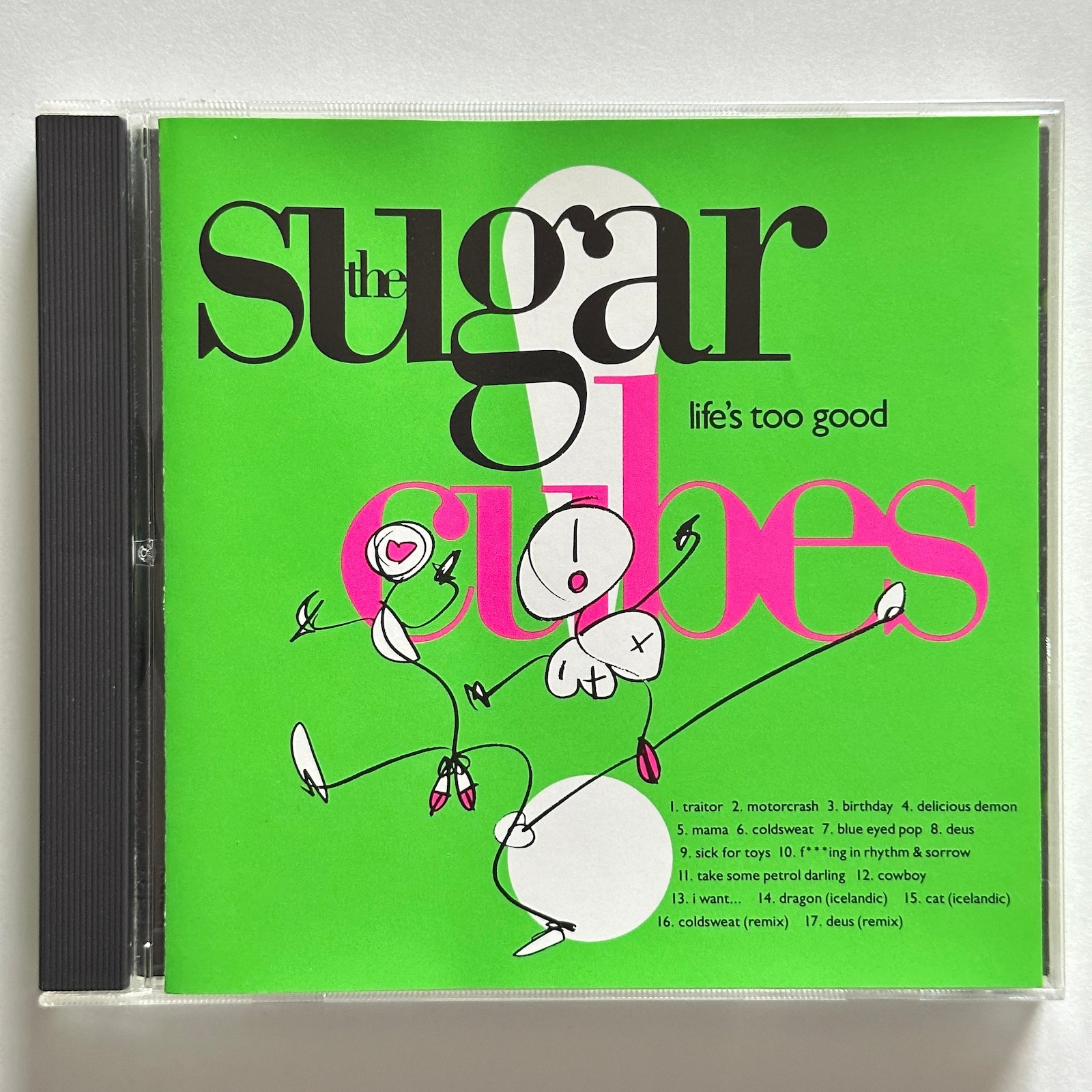 The Sugarcubes Life's Too Good CD 1988 Club Edition Elektra E2 60801-2 Bjork