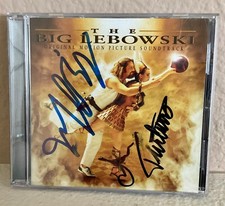 “THE BIG LEBOWSKI” SOUNDTRACK CD SIGNED BY JEFF BRIDGES & JOHN TURTURRO picture