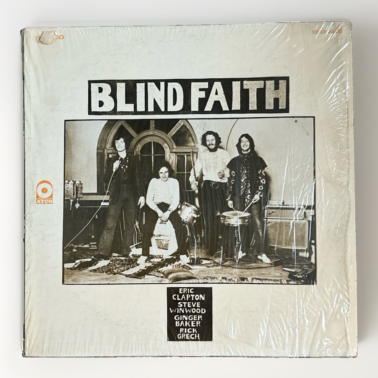 Blind Faith S/T Vinyl LP SD 33-304 Original ATCO Records VINTAGE SHRINK