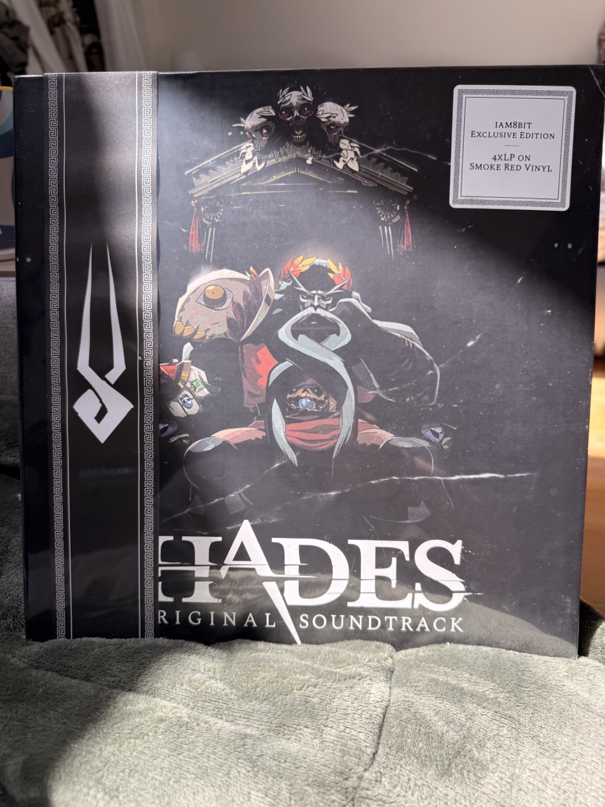 Hades Soundtrack Smoke Red Vinyl Record 4 LP Box Set Darren Korb VGM OST NEW