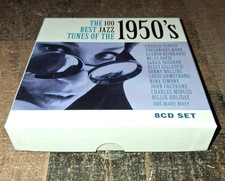 Jazz The 100 Best Jazz Tunes of the 1950's Box Set - 8 CDs Nice Read picture
