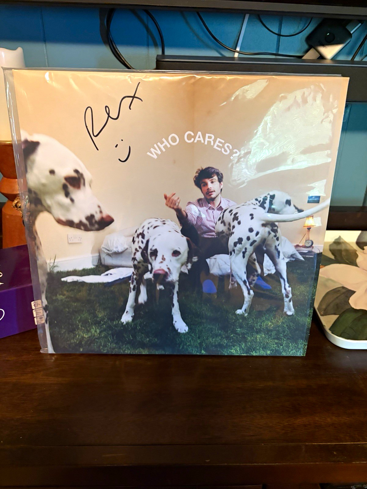 Rex Orange County Who Cares? Signed 12\