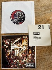 Oasis Don't Look Back In Anger Step Out 45rpm UK Creation 7