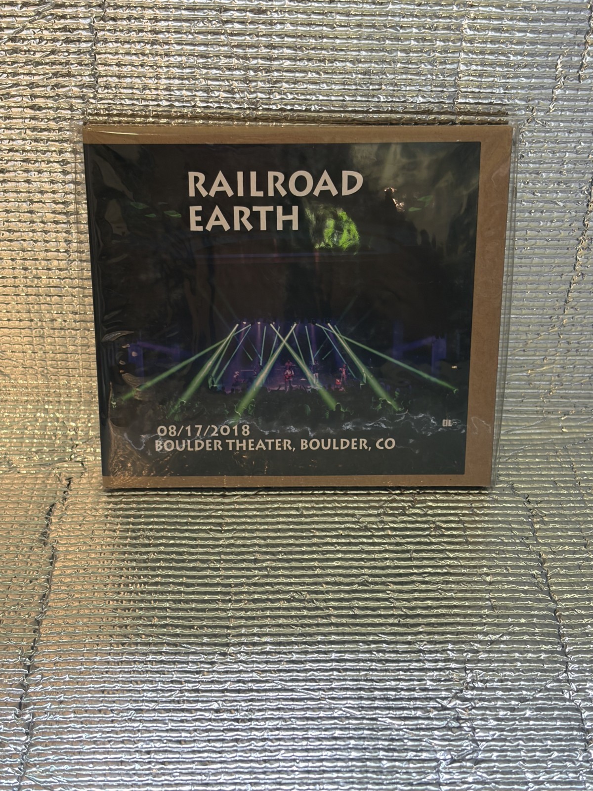 Vintage Music CD  - Railroad Earth - 08/17/2018 - Boulder Theater Boulder, CO