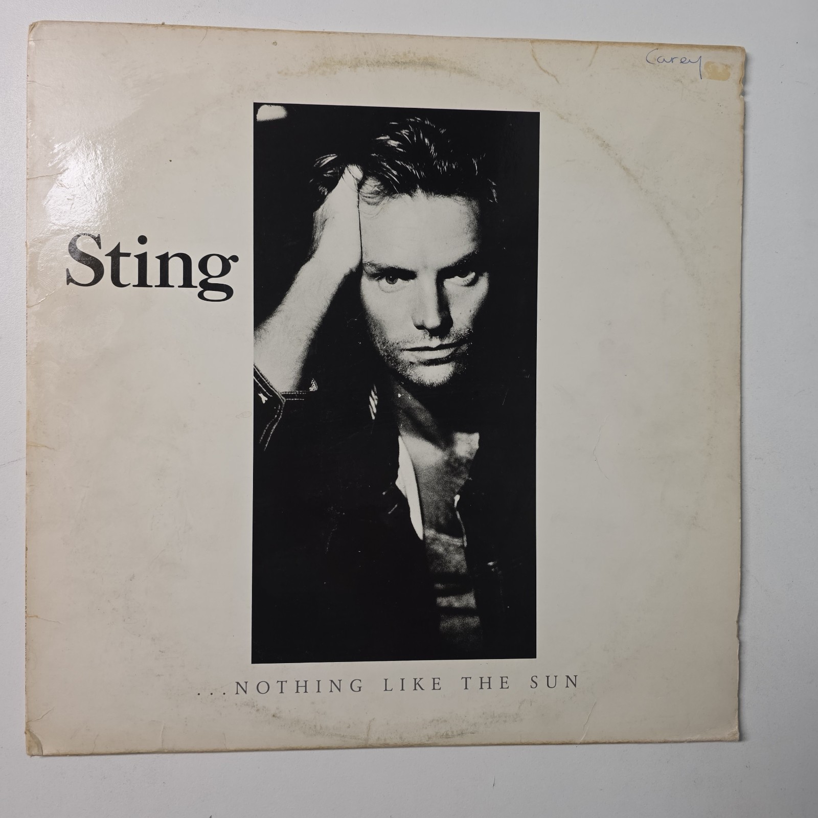 Vintage 1987 Sting Nothing Like The Sun Vinyl 2LP AFM Pop Rock Record Album