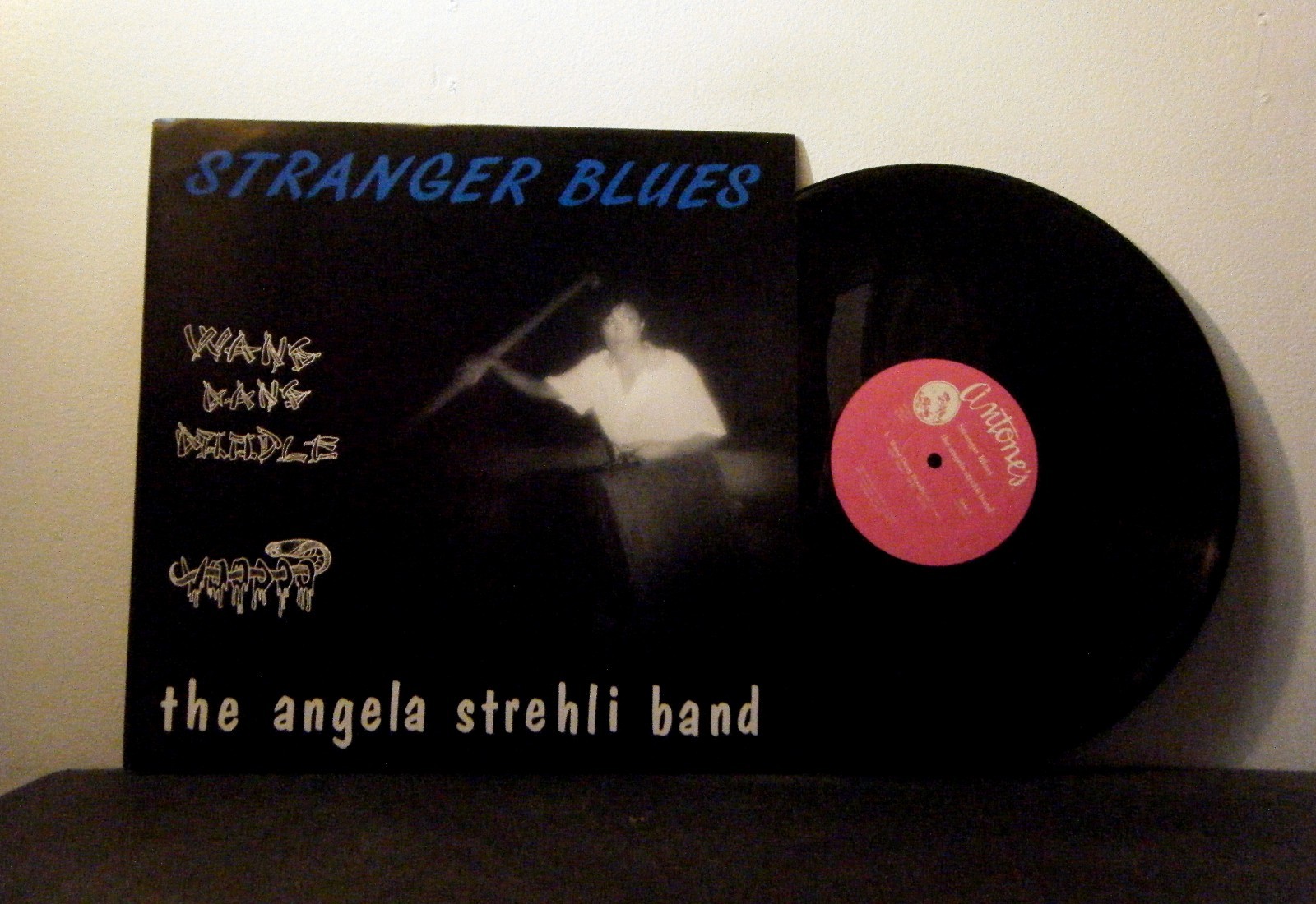 ANGELA STREHLI Band 12 Inch Vinyl EP  Stranger Blues 1986 Antone\'s Record  vinyl