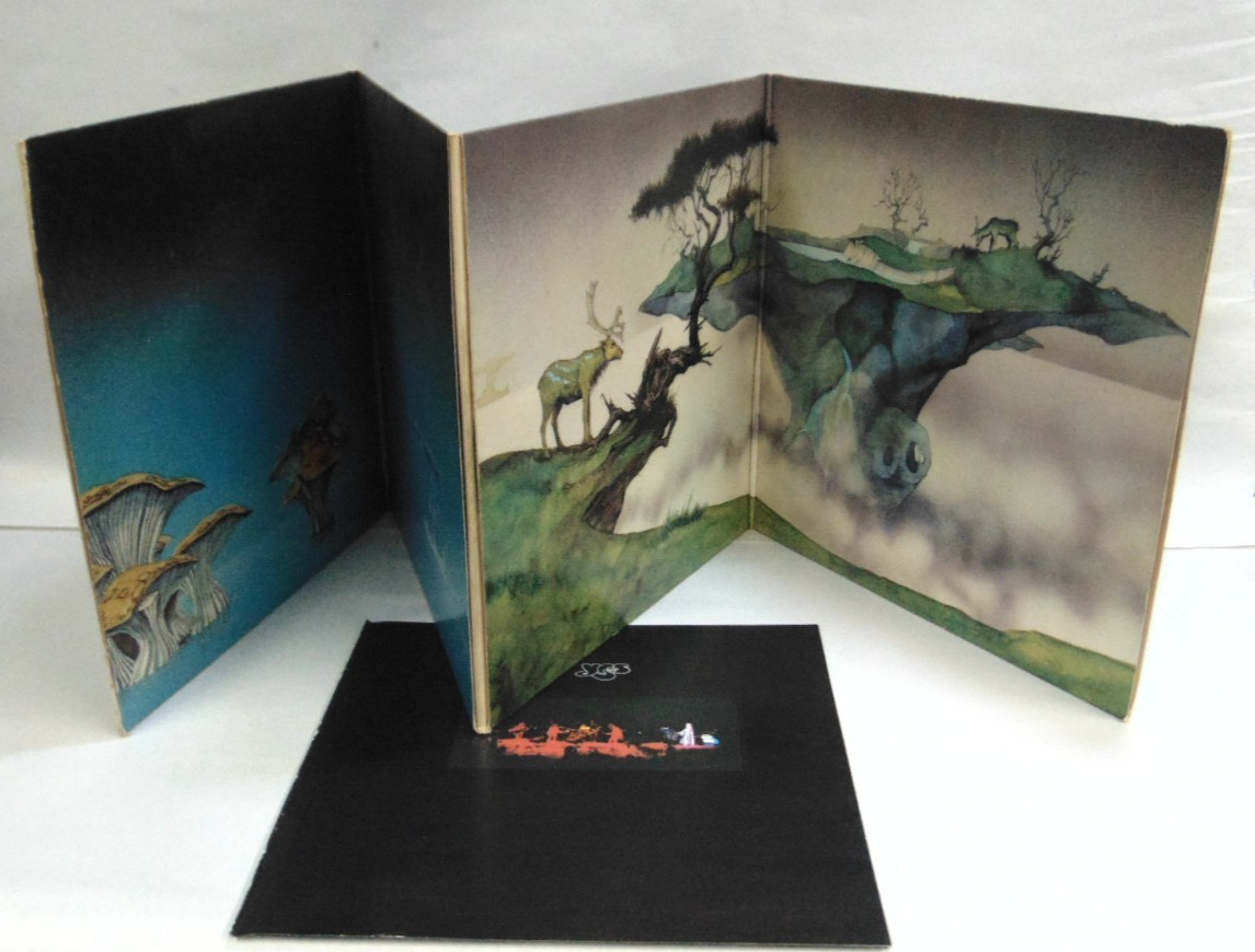 YES YESSONGS ATLANTIC SD3 100VINYL 3XLP W/ BOOKLET