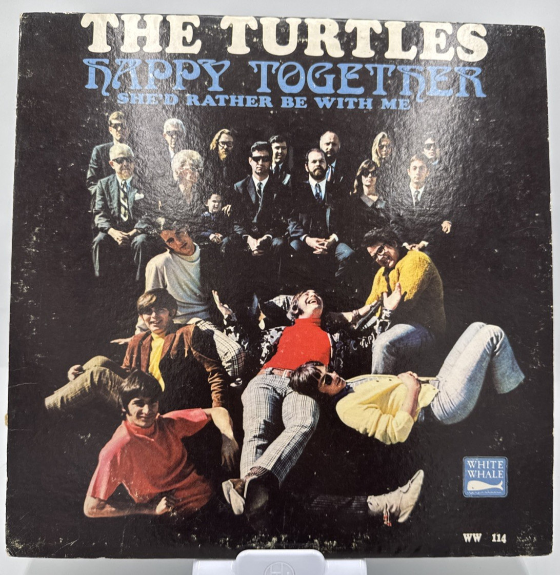 VTG The Turtles Happy together Record Album Vinyl LP 33 Good UNTESTED