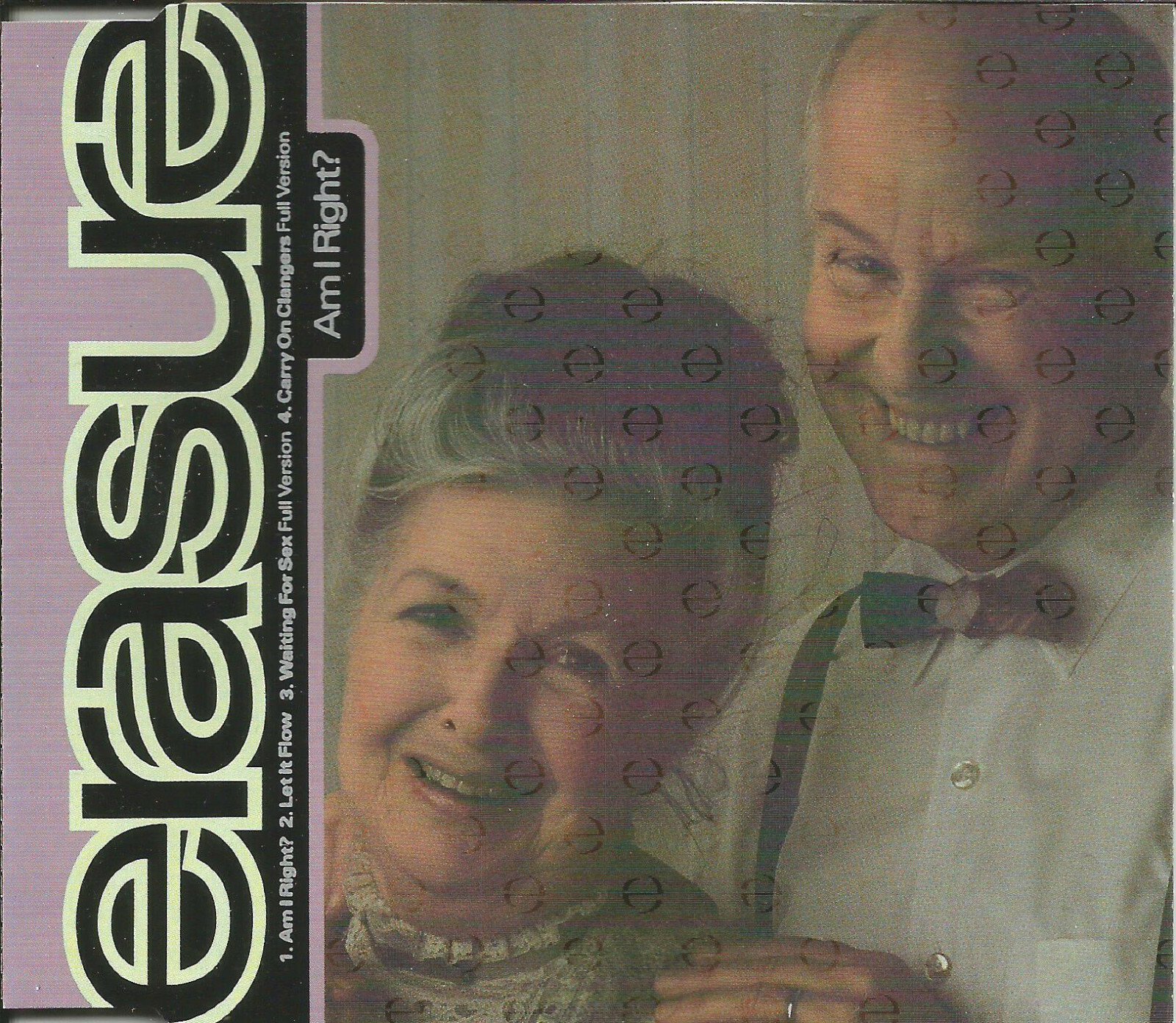 ERASURE Am I right 4TRX w/ UNRELEASED & 2 MIXES CD single SEALED USA seller 1991