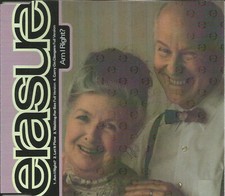 ERASURE Am I right 4TRX w/ UNRELEASED & 2 MIXES CD single SEALED USA seller 1991 picture