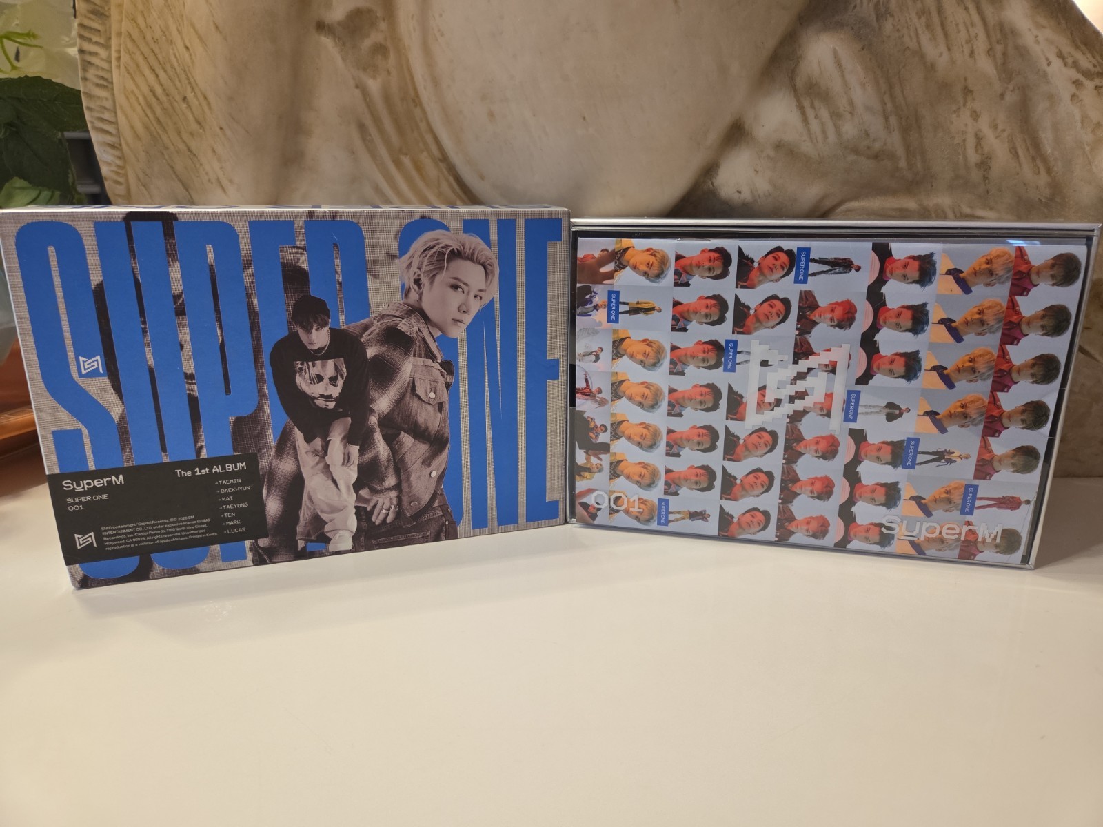 SuperM 1st Album Super One CD, Book, Booklet, 2p Card, Full Poster.