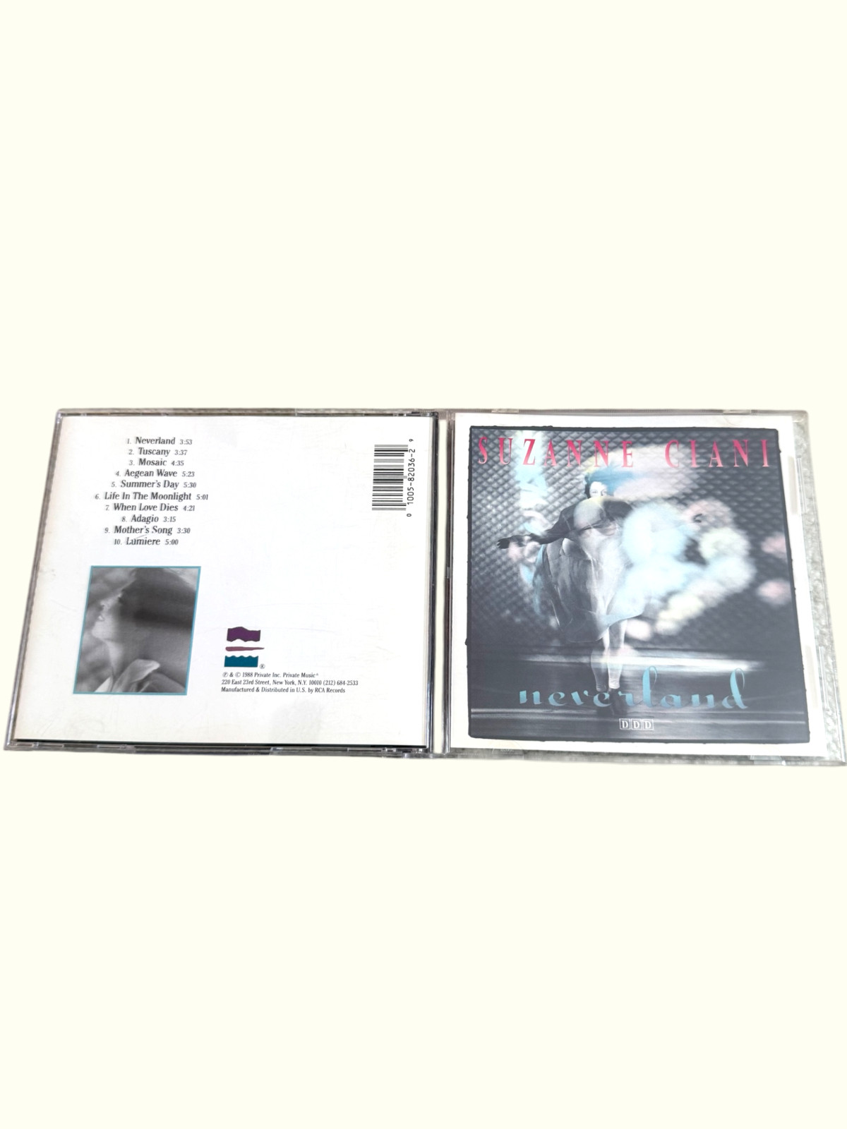 Neverland by Suzanne Ciani (CD, 1988) New Age Electronic