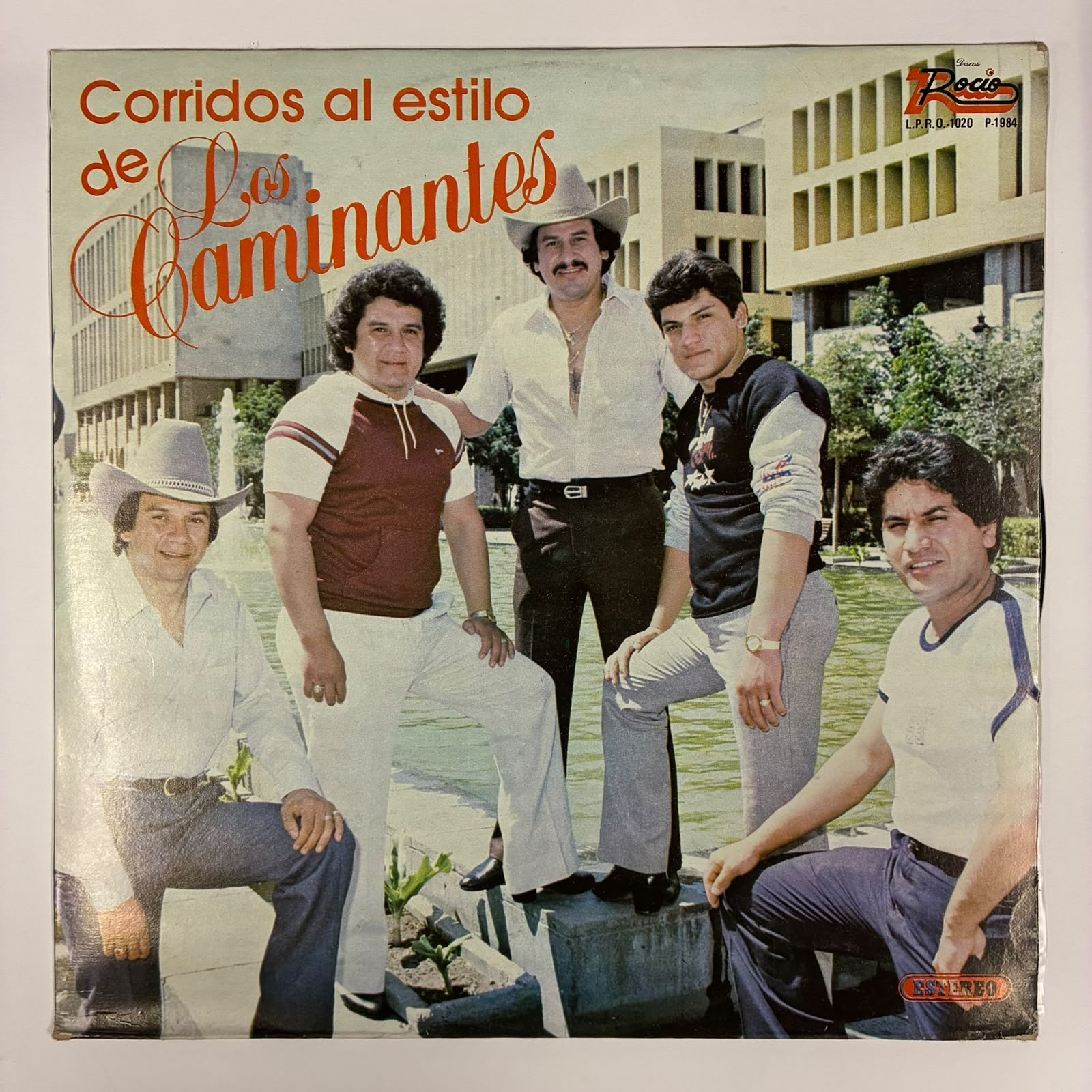 LOS CAMINANTES - CORRIDOS AL ESTILO DE LOS CAMINANTES - 1984 MEXICAN LP