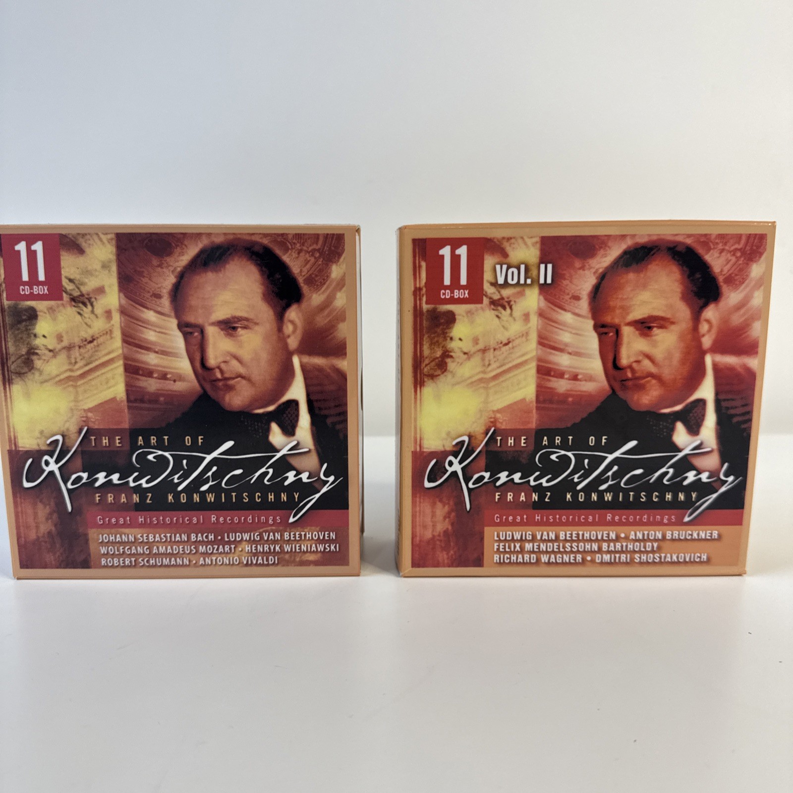 The Art of KONWITSCHNY Vol. 1 & 2 Great Historical Recordings 2 Box Sets 22 CDs