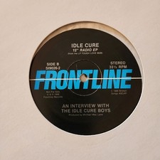 Idle Cure Tough Love Radio EP Interview + 2 Songs lp Ultrasonic Clean + Bonus CD picture