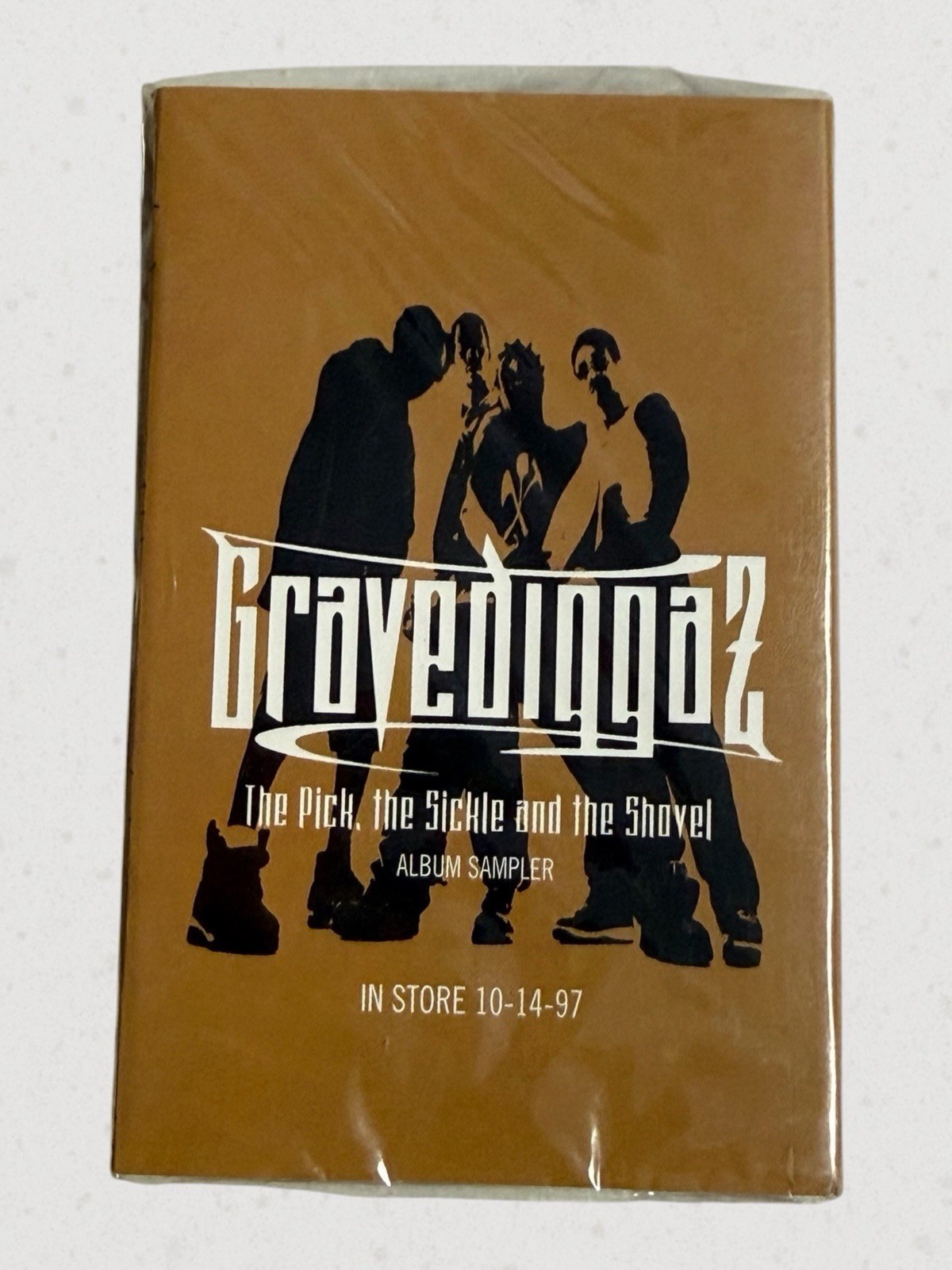 GRAVEDIGGAZ The Pick Sickle Shovel 1997 PROMO CASSETTE SAMPLER Sealed Rare RZA