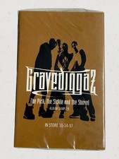 GRAVEDIGGAZ The Pick Sickle Shovel 1997 PROMO CASSETTE SAMPLER Sealed Rare RZA picture