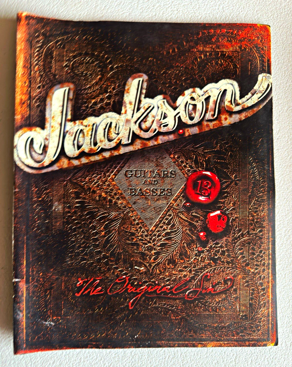 Jackson 2002 Original Guitars & Basses Catalog Booklet Brown/Black