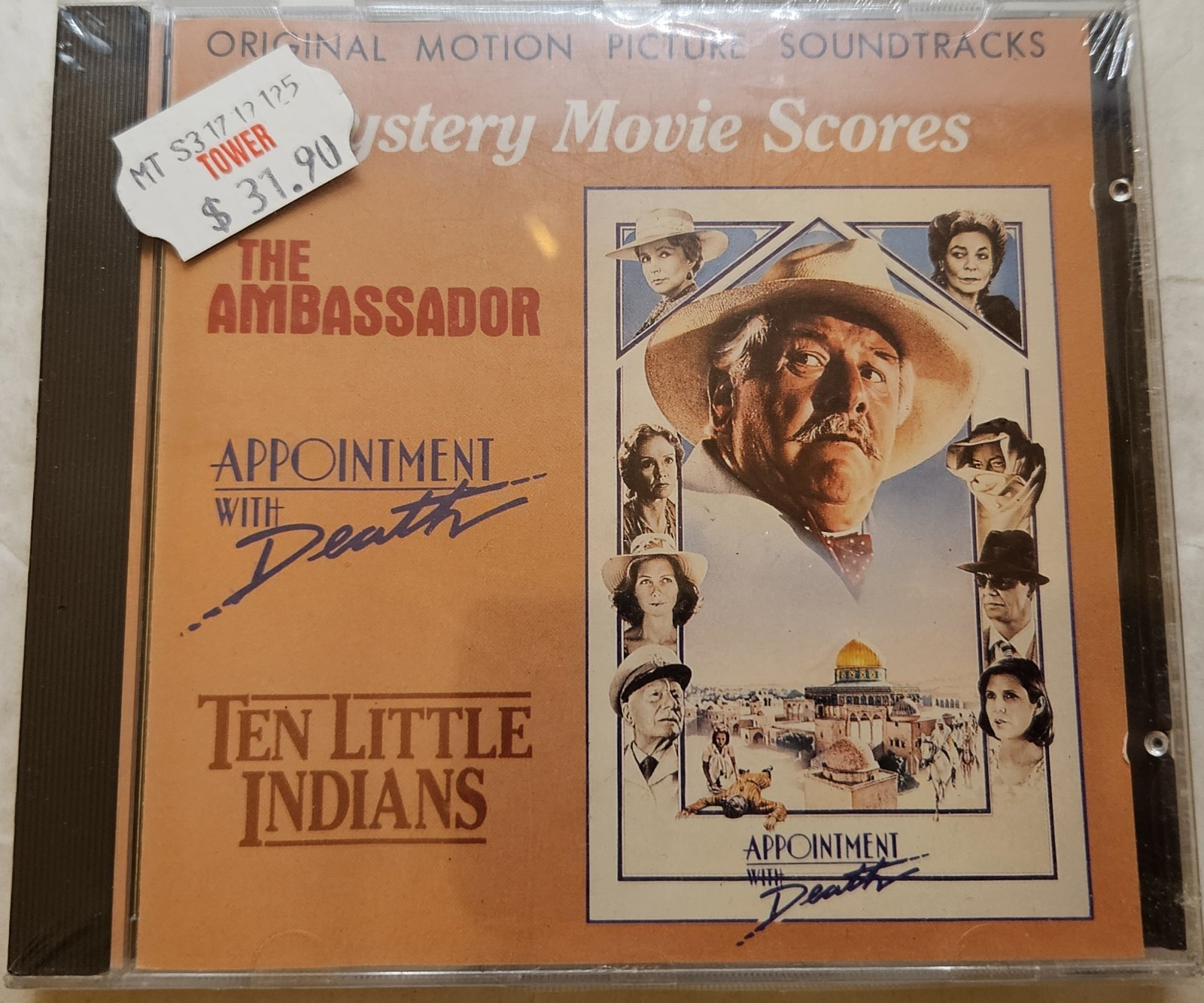 Mystery Movie Scores by Pino Donaggio George S. Clinton CD Soundtrack SEALED 
