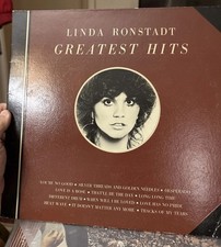 Linda Ronstadt: Greatest Hits  LP  1976 ASYLUM RECORDS Textured Cover EX/EX picture