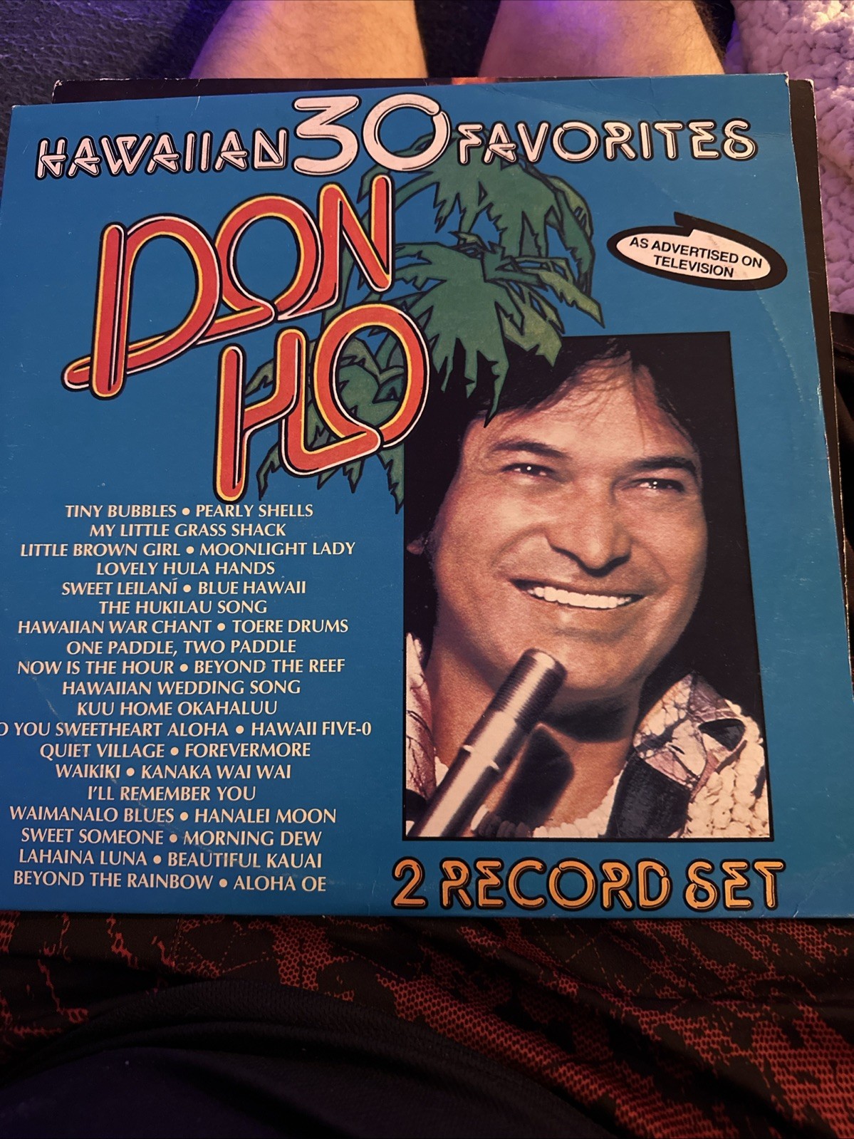 Don Ho - Hawaiian - 30 Favorites Double Vinyl Record Album 1979 VG