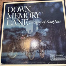 Down Memory Lane 65 Years Of Song Hits 10 LPs Box Set Reader's Digest Complete picture