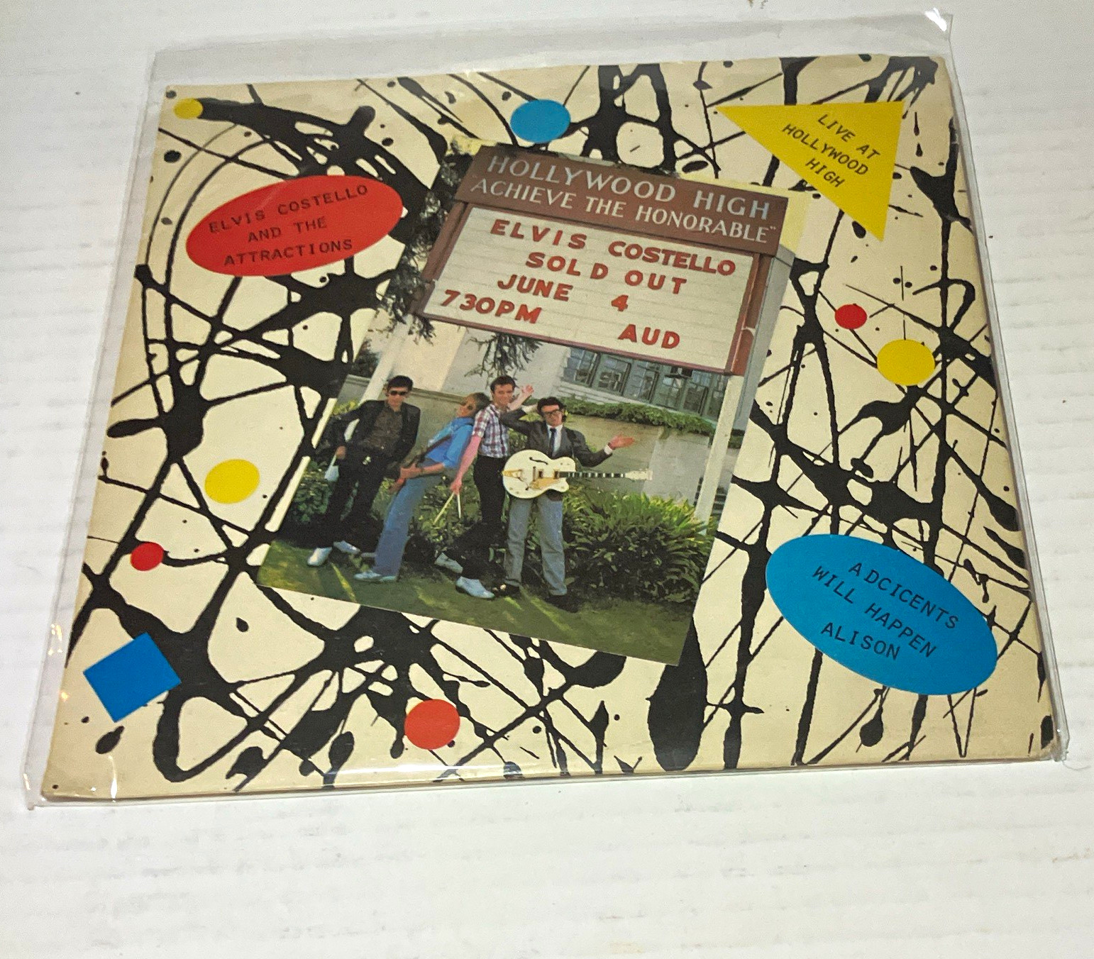 ELVIS COSTELLO Live At Hollywood High 7\