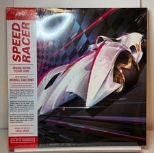 Michael Giacchino SPEED RACER Soundtrack White & Red Vinyl 2LP Mondo 2018 SEALED picture