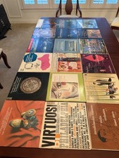 Vintage Lot of 18 Columbia Masterworks Classical LPs See Desc And Pics picture