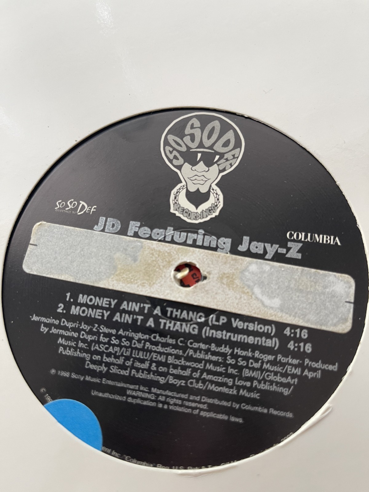 JD & Jay-Z - Money Aint A Thang - $4.99 Warehouse BINS - READ DESCRIPTION